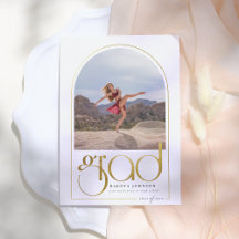 Brilla | Arco de oro y tipografía 2 Graduación fot