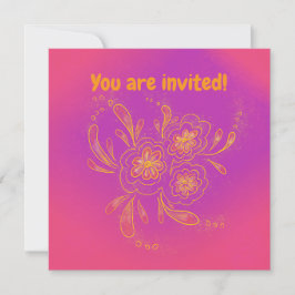Invitación brillante