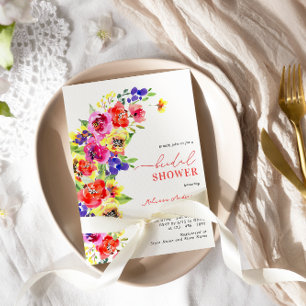 Invitación Brillante Bridal Bridal Floral
