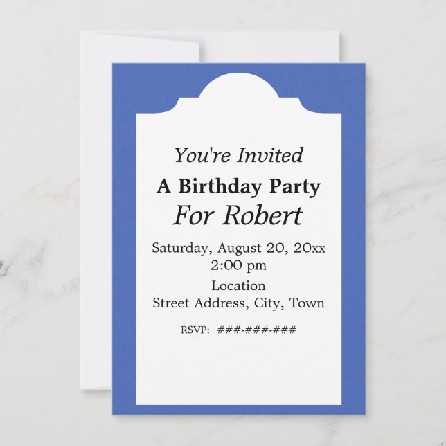 Invitación Brillante Colorido Estilo Pop Art Naves (Anverso)