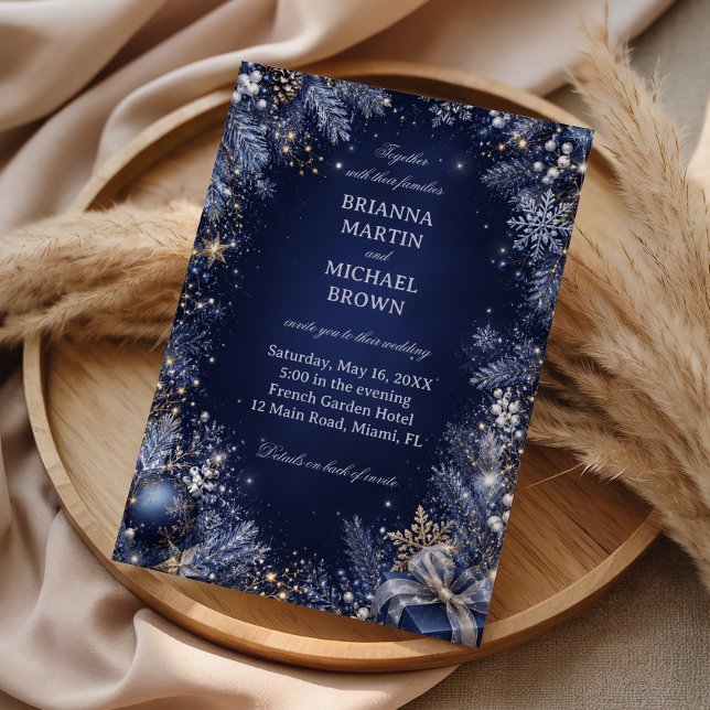 Invitación Brillo de Invierno a Medianoche (Subido por el creador)