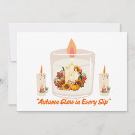 Invitación "Brillo otoñal en cada soplo