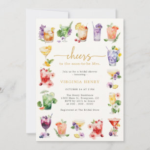 Invitación Brindis por la Fiesta de Despedida de Soltera