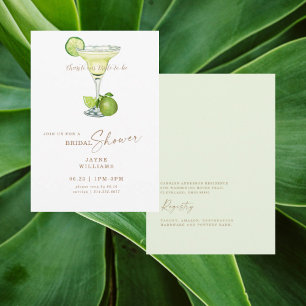 Invitación Brindis por Nuestra Novia Margarita Despedida de S