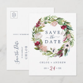 Invitación Brisa tropical Guardar la postal de fecha