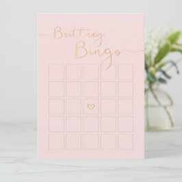 Invitación Brittney Bingo