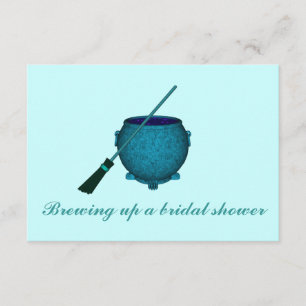 Invitación Broom & Cauldron