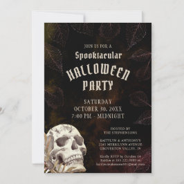 Invitación Brote de la fiesta de Halloween en Spooktacular