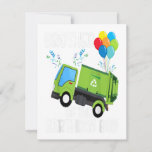 Invitación Brother Of The Birthday Boy Garbage Truck Gift<br><div class="desc">Brother Of The Birthday Boy Garbage Truck Gift</div>