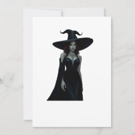 Invitación Bruja de la noche