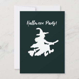 Invitación Bruja voladora
