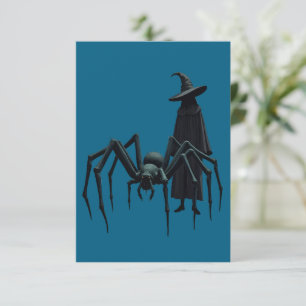 Invitación Brujas Arañas Cambiantes de Forma