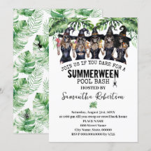 Brujas de la fiesta Summerween Chicas Fiesta en la