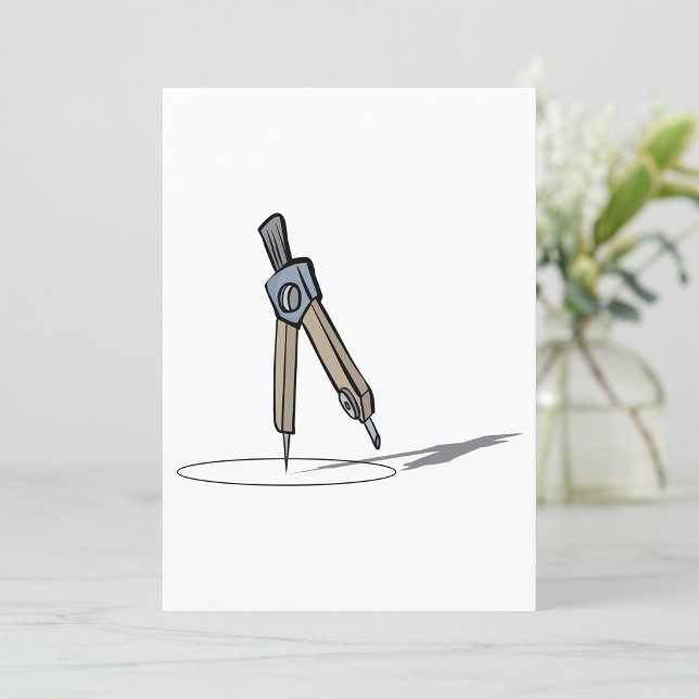 Invitación Brújula de Dibujo Herramienta de Geometría (Subido por el creador)