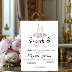 Invitación Brújula floral y ducha bucal
