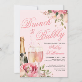 Invitación Brunch And Bubbly Bridal Shower