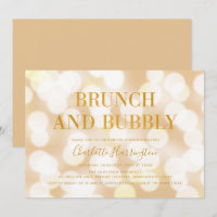 Brunch bokeh de champán y ducha de novias con burb