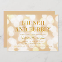 Brunch bokeh de champán y ducha de novias con burb