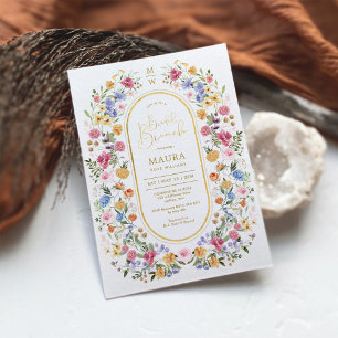 Invitación Brunch Bridal Bridal Garden de Flor Salvaje de Pri