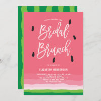 Brunch Bridal Moderno de Gradiente de sandía