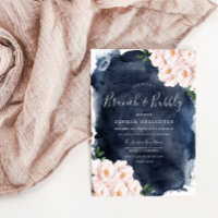 Brunch & Bubbly de ducha de novia floral de la mar