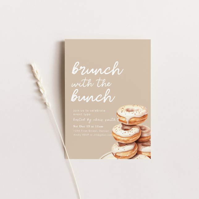 Invitación Brunch con el Fiesta Bunch Breakfast (Subido por el creador)