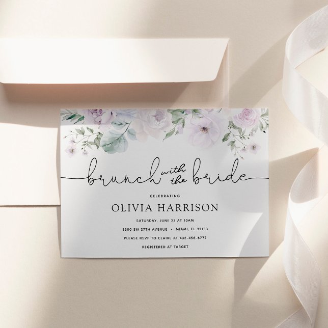 Invitación Brunch con la ducha de novia (Subido por el creador)