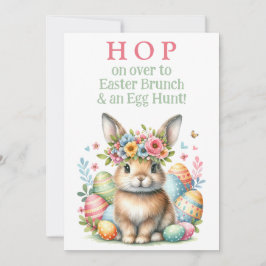 Invitación Brunch de conejo conejo conejo conejo confitado e