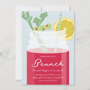 Invitación Brunch de Mary Sangrienta