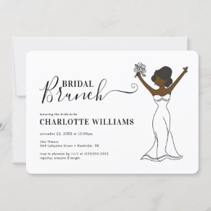 Invitación Brunch de novias de Avatar de personalizable   Hai