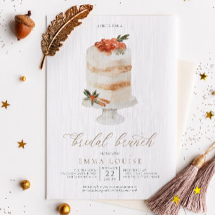 Invitación Brunch de novias de verano Navidades de invierno