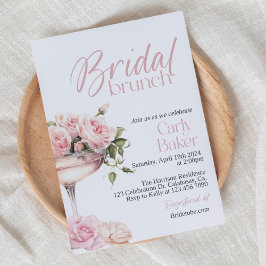 Invitación Brunch de novias, ducha de novias,