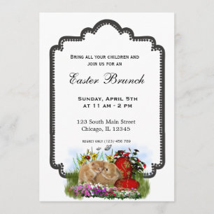Invitación Brunch de Pascua