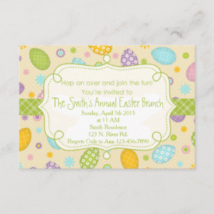 Invitación Brunch de Pascua