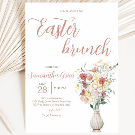 Invitación Brunch de Pascua