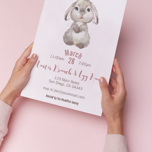 Invitación Brunch de Pascua