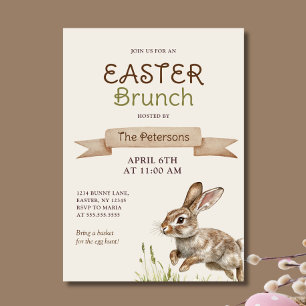 Invitación Brunch de Pascua