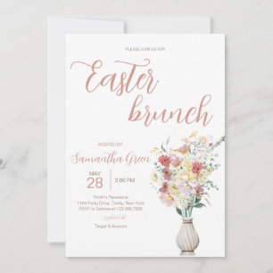 Invitación Brunch de Pascua