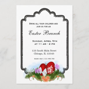 Invitación Brunch de Pascua