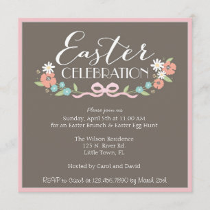 Invitación Brunch de Pascua