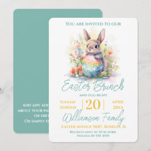 Invitación Brunch de Pascua