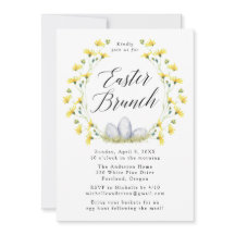 Brunch de Pascua Amarillo