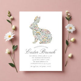 Invitación Brunch de Pascua de bonito