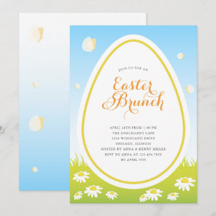 Invitación Brunch de Pascua de Pascua