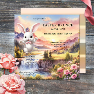 Invitación Brunch de Pascua de Semana Santa