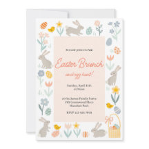 Brunch de Pascua y caza de huevos