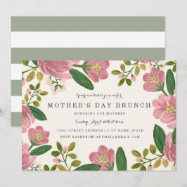 Invitación Brunch del Día de la Madre en Rubor Bouquet