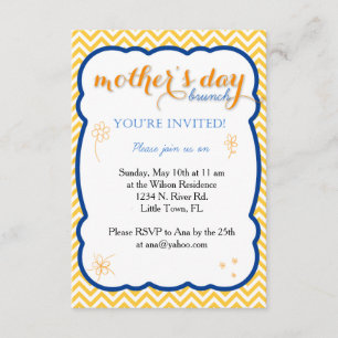 Invitación Brunch del día de madre