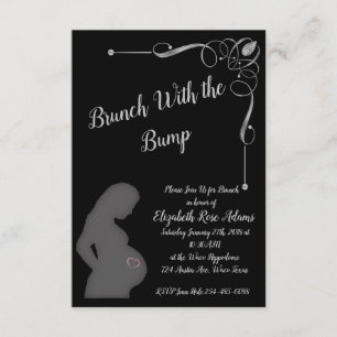 Invitación Brunch del diamante con el topetón