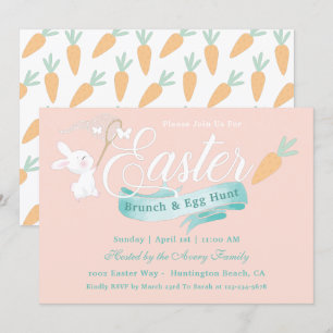Invitación Brunch elegante moderno de Pascua